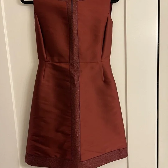 Longchamp sheath dress burgundy - Picture 2 of 5